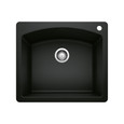 Blanco DIA440SS Diamond SILGRANIT Single Bowl Dual Mount Kitchen Sink