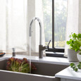 Blanco URB526FAK Urbena Pull-Down Dual-Spray Kitchen Faucet