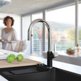 Blanco URB526FAK Urbena Pull-Down Dual-Spray Kitchen Faucet