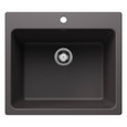 Blanco LIV443SIKS Liven SILGRANIT Single Bowl Dual Mount Kitchen Sink