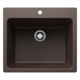 Blanco LIV443SIKS Liven SILGRANIT Single Bowl Dual Mount Kitchen Sink