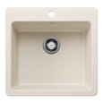 Blanco LIV443SIKS Liven SILGRANIT Single Bowl Dual Mount Kitchen Sink
