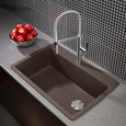 Blanco DIA440SSS Diamond SILGRANIT Super Single Dual Mount Kitchen Sink