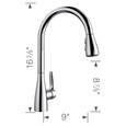 Blanco ATU4422FAK Atura Pull-Down Dual-Spray Kitchen Faucet