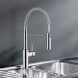 Blanco CAT44299PDSP Catris Semi-Pro Pull-Down Dual-Spray Kitchen Faucet