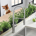 Blanco CAT44299PDSP Catris Semi-Pro Pull-Down Dual-Spray Kitchen Faucet