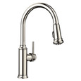 Blanco EMP442FA Empressa High Arc Pull-Down Dual-Spray Kitchen Faucet