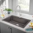 Blanco LIV443SIKSS Liven SILGRANIT Super Single Dual Mount Kitchen Sink