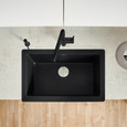 Blanco VIN5265SIK Vintera SILGRANIT Single Bowl Apron-Front Farmhouse Sink