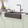 Blanco VIN5265SIK Vintera SILGRANIT Single Bowl Apron-Front Farmhouse Sink