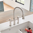 Blanco EMP442FPDS Empressa Pull-Down Dual-Spray Bridge Faucet