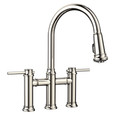 Blanco EMP442FPDS Empressa Pull-Down Dual-Spray Bridge Faucet
