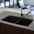 Blanco PER4400SIKD50 Performa SILGRANIT 50/50 Double Bowl Undermount Kitchen Sink
