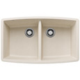 Blanco PER4400SIKD50 Performa SILGRANIT 50/50 Double Bowl Undermount Kitchen Sink