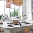 Blanco EMP442FSP Empressa Semi-Pro Pull-Down Dual-Spray Kitchen Faucet
