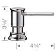 Blanco EMP442SOA Empressa Soap Dispenser