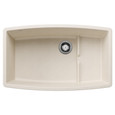 Blanco PER4400SIKS Performa Cascade SILGRANIT Single Bowl Undermount Kitchen Sink with Colander