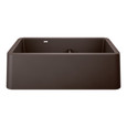 Blanco IKO402SIKD Ikon SILGRANIT Double Bowl Apron-Front Farmhouse Sink with Low Divide