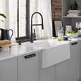 Blanco IKO402SIKS Ikon SILGRANIT Single Bowl Apron-Front Farmhouse Sink