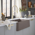 Blanco IKO402SIKS Ikon SILGRANIT Single Bowl Apron-Front Farmhouse Sink