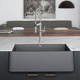 Blanco IKO402SIKS Ikon SILGRANIT Single Bowl Apron-Front Farmhouse Sink
