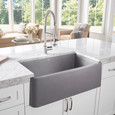 Blanco IKO402SIKS Ikon SILGRANIT Single Bowl Apron-Front Farmhouse Sink