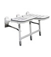 Bobrick B-918116L Folding Shower Bariatric Seat, Right