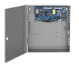 Von Duprin PS902 power supply enclosure open view showing base power supply board without distribution board or battery backup kit installed