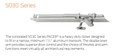 LCN 5036 PACER Concealed In Aluminum Frame, Heavy Duty Double Lever Arm Closer - Plated Finish