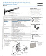Sargent AD8500 Series - (AD8510) Exit Only/Dummy Trim Function Narrow Stile Rim Device