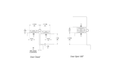 Pemko Markar FS301 Series Full Surface Continuous Hinge with 1/8"; Offset - Grade 1 Fire Rated