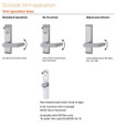 Von Duprin 88F Series - Fire Rated 4 Ft Wide Stile Crossbar Rim Exit Device, Less Dogging