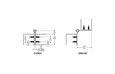 Pemko Markar FM900 Series Spring Loaded Continuous Hinge with 80 lb Capacity for Toilet Partitions