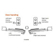 Von Duprin 8875F-4FT Fire Rated Wide Stile Crossbar Mortise Exit Device, Less Dogging, 48"