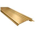 Pemko 110 Series Interlocking Threshold 3-1/2" Width x 5/8" Height with Hook System – Mill Finish Extruded Bronze (Brass)