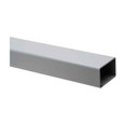 Von Duprin 4954 Series Steel Mullion in SP28 Aluminum Painted finish, hollow rectangular steel tube profile