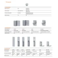 Von Duprin 22 Series trim options chart showing EO, NL, DT, K, KBE, EO, DT, NL, NLOP, TP, L, LBE trim configurations with ANSI function codes