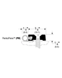 Pemko 1842 Series Aluminum Threshold Stop Strip with Seal Insert - 3/4"; x 1/4";