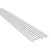 Pemko 2364 Series Fire-Rated Carpet Separator Threshold 4"; Width with UL 10C Certification
