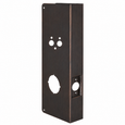 Don-Jo 5100 CW Wrap Around Plate 5-1/8" x 15" for Electronic Locks, 2-3/4" Backset, 1-3/4" Door