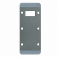 Don-Jo DL 12 Double Lip Strike, 2-3/4" x 6-3/4", Stainless Steel Finish