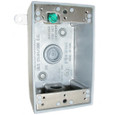 Alarm Controls System Accessories - 30203 Single Gang Back Box, Surface Mount, Weatherproof