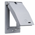 Alarm Controls System Accessories - WPC Single Gang Cover, Fits 30203 Back Box, Weatherproof