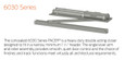 LCN LCN 6033 Pacer Double-Acting, Concealed In Frame, Single Lever Arm Track Closer - Powder Coat Finish LCN-6033-POWDER