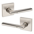 Baldwin L021 Lever Left Hand Half Dummy w/ R017 Rose