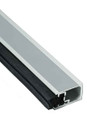 NGP 103NA Adjustable Perimeter Seal, Neoprene, Satin Aluminum Clear Anodized Finish
