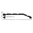 NGP 322 Half Saddle Threshold, 1/2" x 3"
