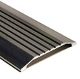NGP 327 1/2" Half Saddle Threshold and Extended Width Component, Milled Aluminum Finish