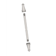 Hager 1720 Hinge Steeple Tip Kit for 3-1/2" and 4" Hinges with Brass Tips