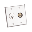 ACSI 1310-5 Mortise Keyswitches Audible alarm, double gang, wall mount